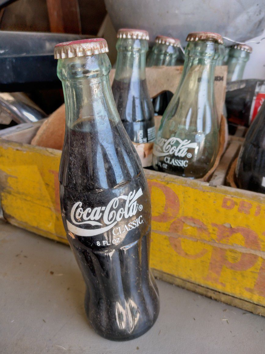 Vintage 1986 Full 6 Pack Unopened Coca Cola 