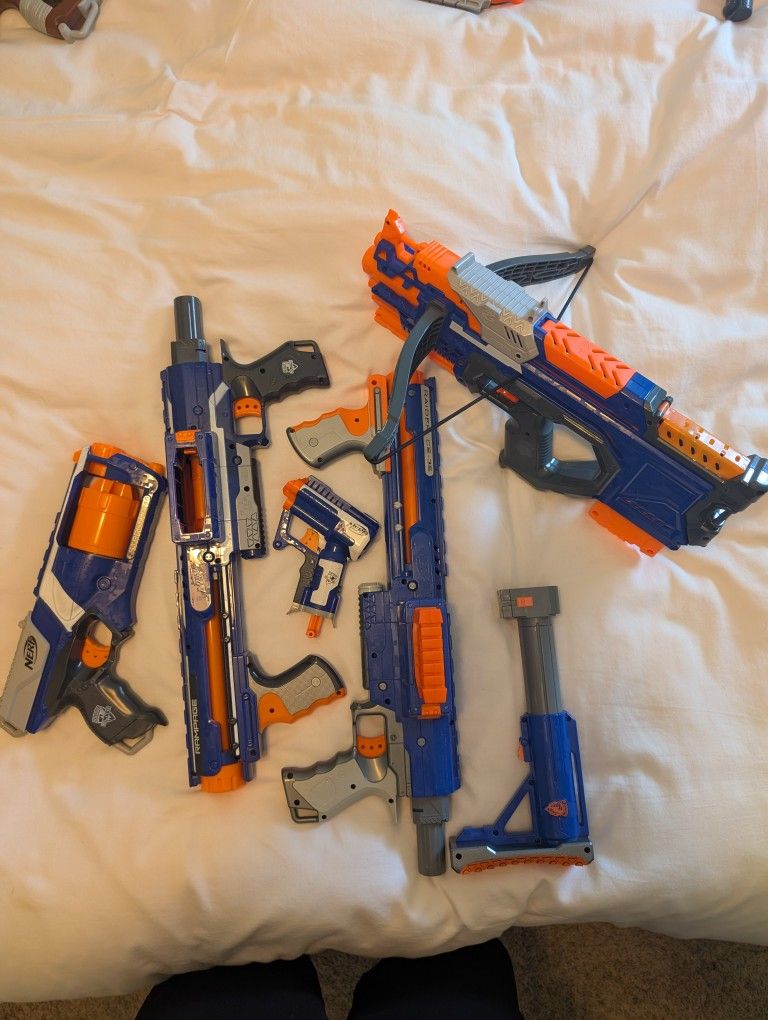 Nerf N-Strike Elite Blasters