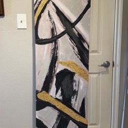 Textured Canvas Painting 