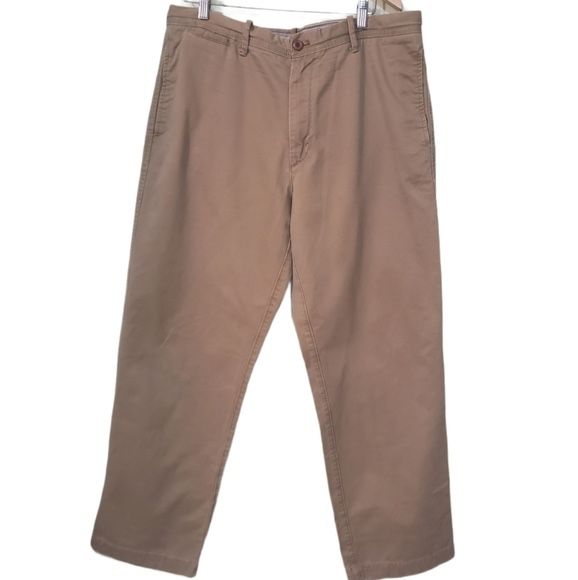 timberland Flat Front Khaki Chino Pants Mens