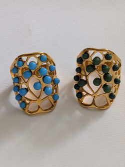2 Rings stainless steel size 10