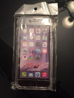 Iphone 6 clear hard case