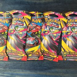 Pokémon Mega Evolution 5 Booster Packs