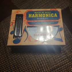 Rock And Roll Harmonica Book And Kit