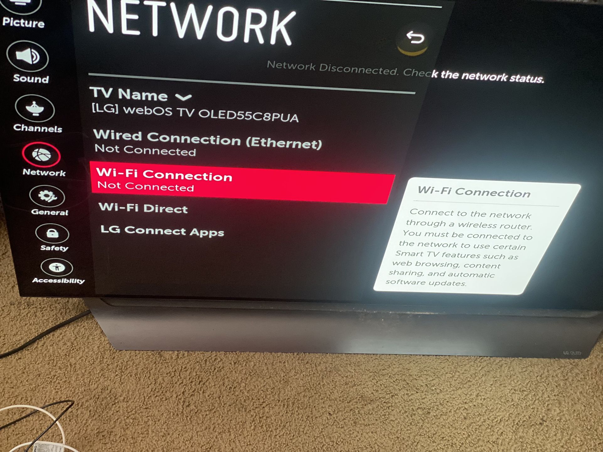 LG webOS TV