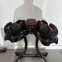 Bowflex SelectTech Dumbbells w/ Stand