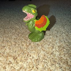 Burger King Prehistoric Pets Squirtin Screecher Kids Meal Dinosaur Figure 2010. Batteries are dead not sure if they can be replaced 