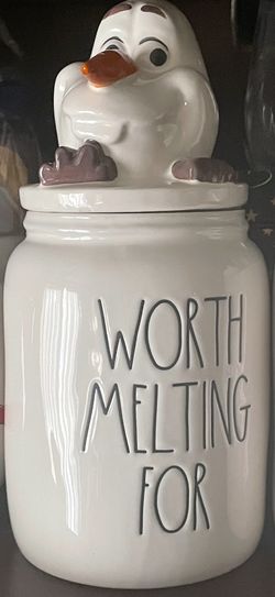 Rae Dunn Olaf Canister