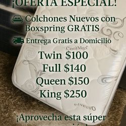 Mattress Pillow Top New