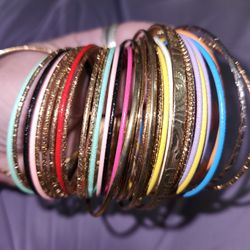 Several Bangle Bracelets.  Brand New