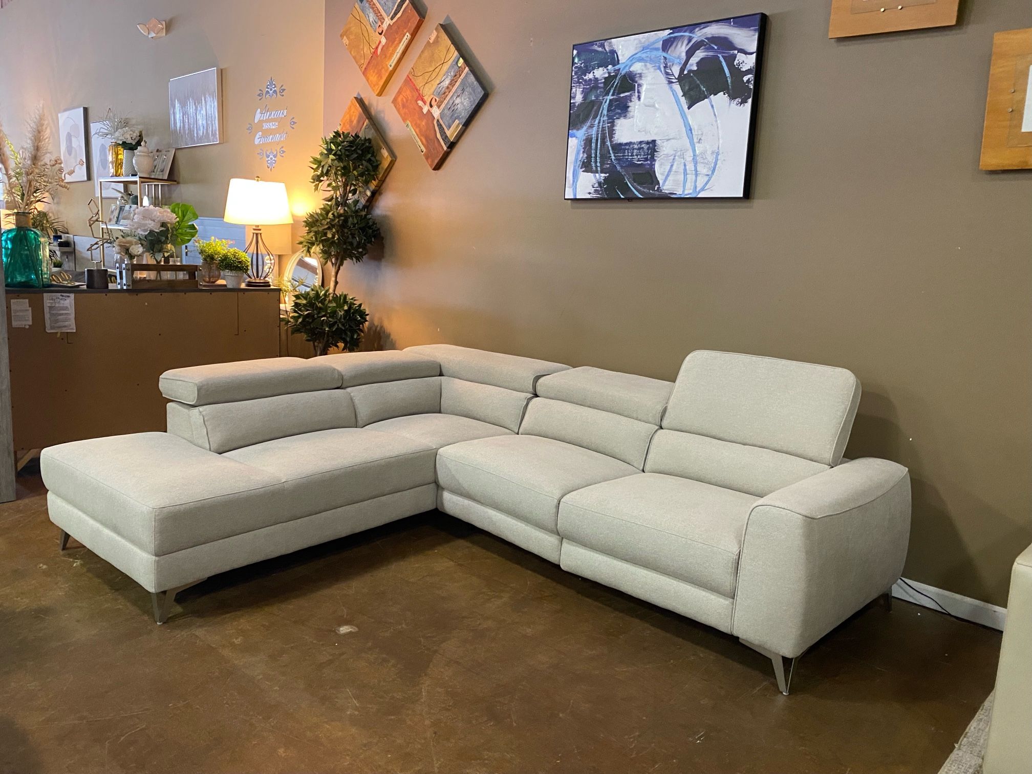 Power Reclining Sectional