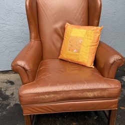 Vintage Wingback Chair