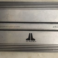 Jl Audio E4300 4 Channel Amplifier 