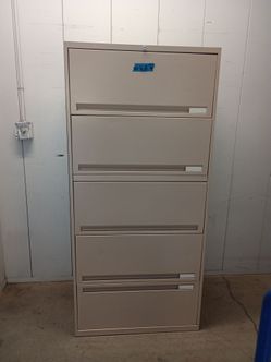 Metal file cabinet $ 160