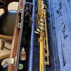 Yamaha Purple Logo YSS62 Soprano Saxophone 11XXX - RARE‼️