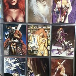 Rare 1995 Joseph Michael Linsner DAWN & BEYOND complete card complete set