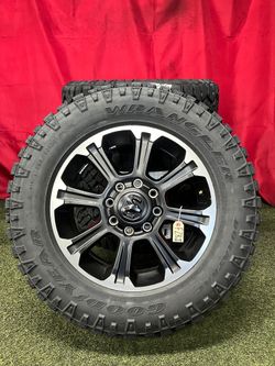 2026 Ram Power Wagon 2500 8 Lug 20 Inch OEM Wheels and Tires