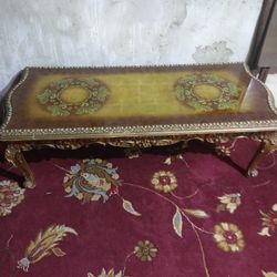 Antique French Gold Table 