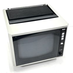 Vintage RCA XL-100 9" AC/DC Portable CRT TV – Retro Gaming / Vintage TV