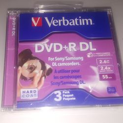 DVD+R DL for Sony & Samsung Camcorder 