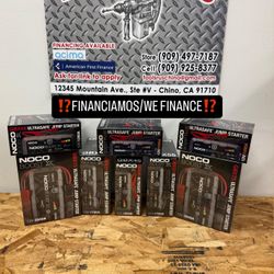 NOCO Ultra Safe Jump starters NUEVO INVENTARIO/NEW INVENTORY**(FINANCIAMOS/WE FINANCE)**