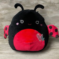Valentine’s ladybug squishmallow