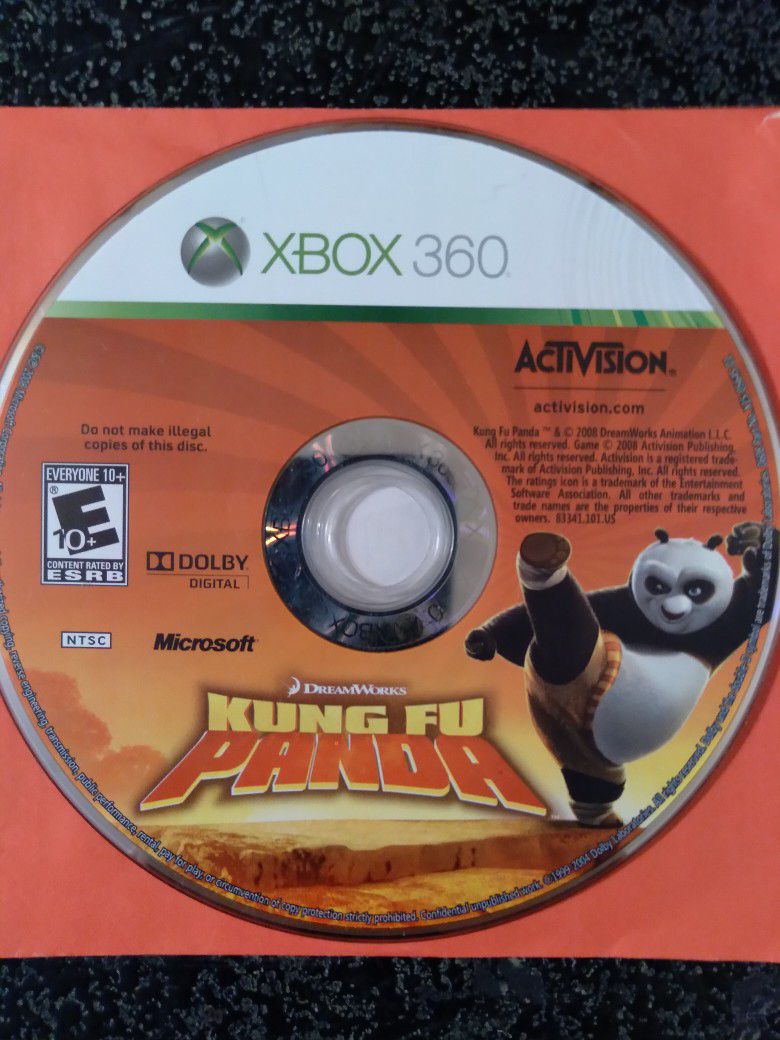 Kung Fu Panda On Xbox 360