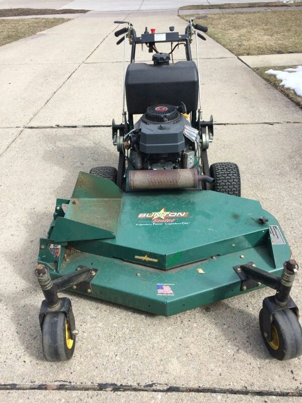 Bunton 48 inch walk behind mower for Sale in Dearborn MI OfferUp