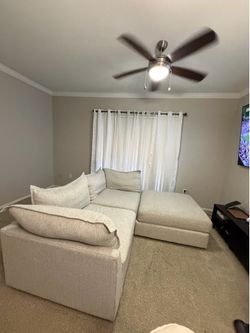 Light grey couch