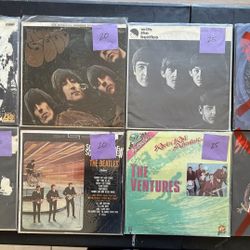 VINY RECORDS LPS CLASSIC ROCK, METAL, SOUNDTRACKS 60’s 70’s 80’s 