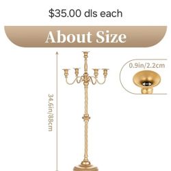 Gold Candelabras