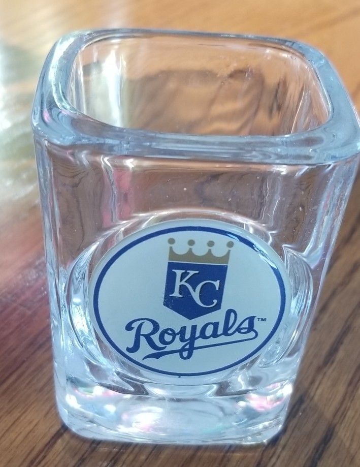 MLB KC Royals Certified 2 oz Shot Glass