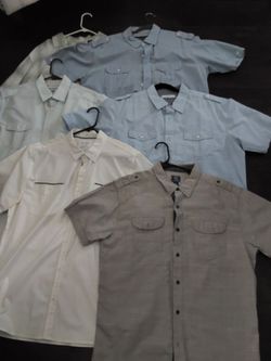6 like New XL shirts