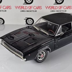 AMERICAN MUSCLE BULLITT 68”CHARGER 1/18 SCALE DIE CAST model