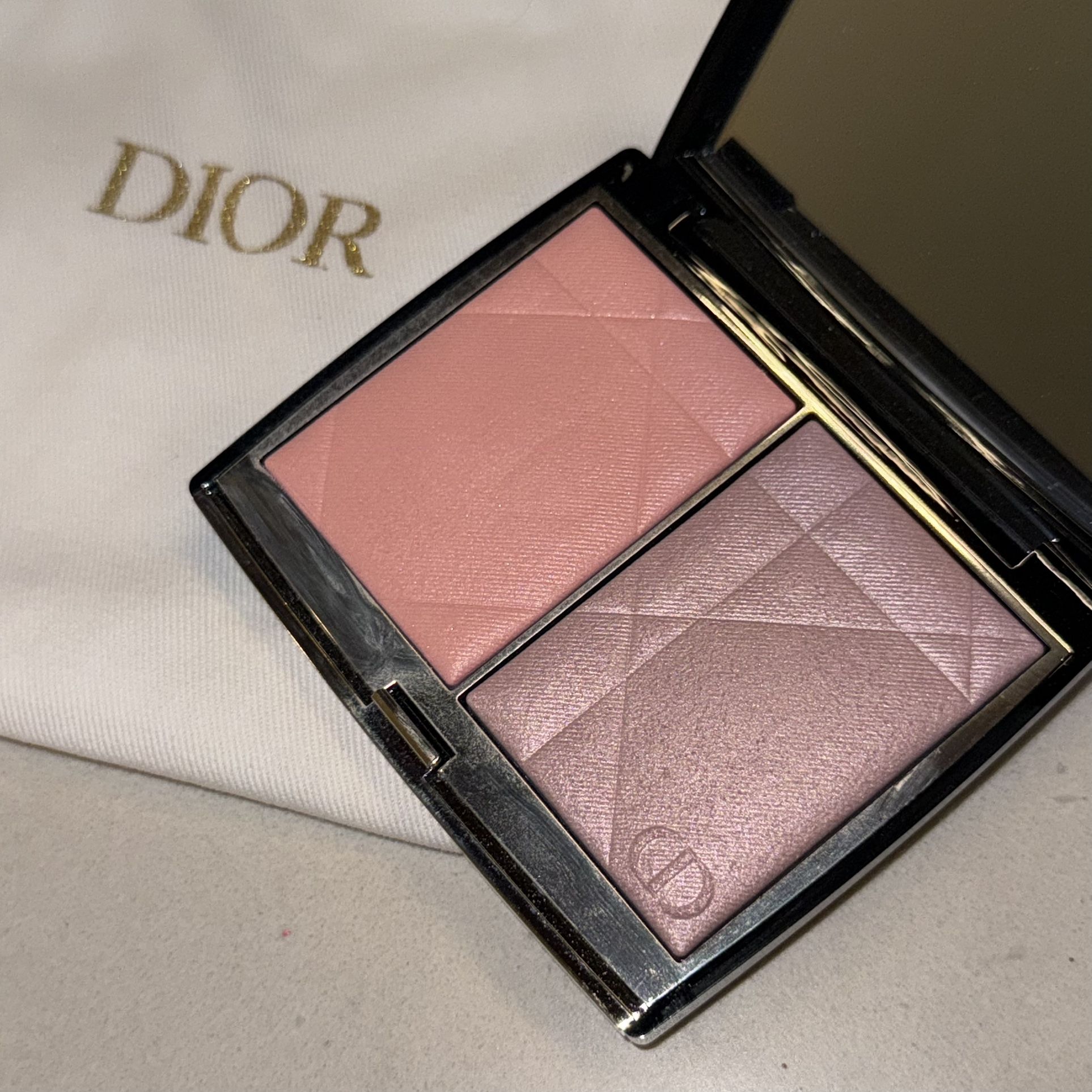 Limited) Dior Rouge blush color and glow and highlight 287 dioramour pink lavender LE BN