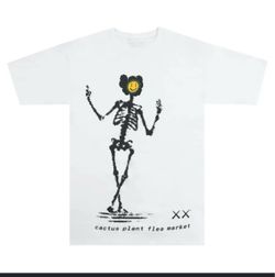 Cactus Plant Flea Market x KAWS Shirt “White