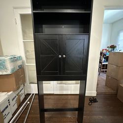 Black Shelf/ Cabinet 