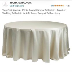 Wedding Table Round Table Linens