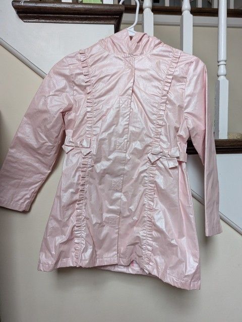 Girls Gymnoree Raincoat With Hood,