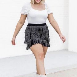 Large Fringe Skirt