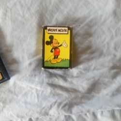 19 46 RUSSELL GAMES MICKEY MOUSE HOUSE DISNEY 48 CARD GAME ORIGINAL BOX!!