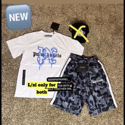 Palm Angles Shirt & Shorts