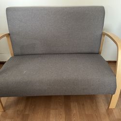 Small Grey Couch 