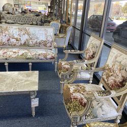 Living Room Set Solid Wood