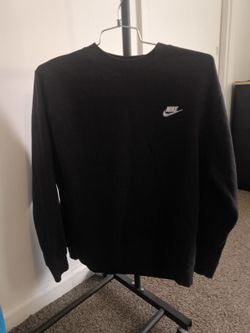 Men's Black Nike Sweatshirt Size Large