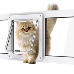 Aluminum Cat Door for Windows