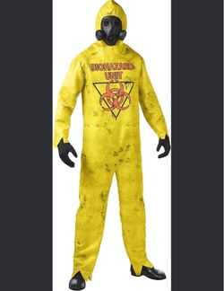 Hazmat Suit Costume | Biohazard Suit Cosplay | Full-Body Outfit |