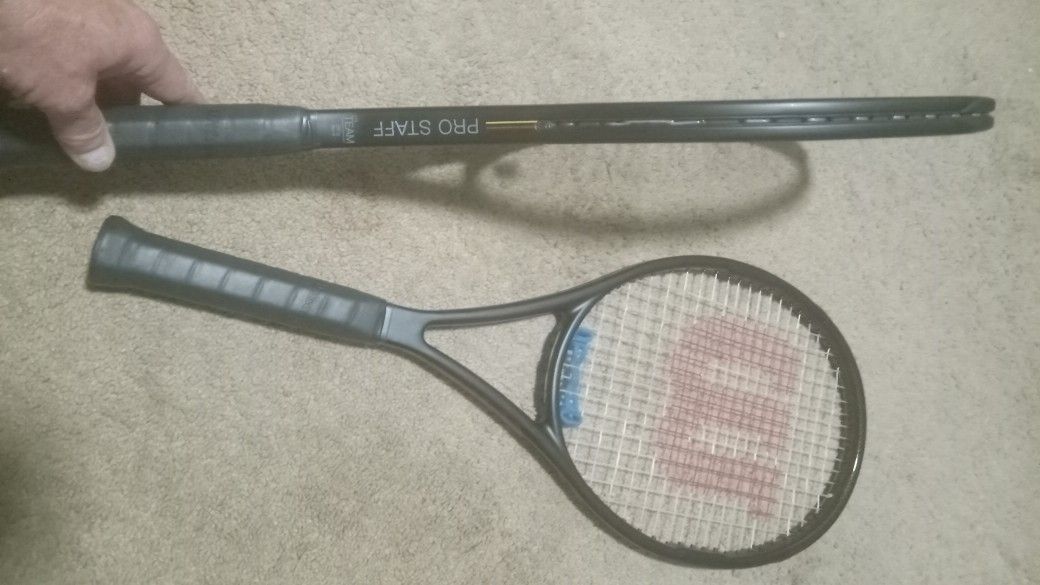 2- Wilson Pro Staff V13 Team Tennis Rackets