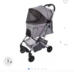 Top Paw 4 Wheel Pet Stroller