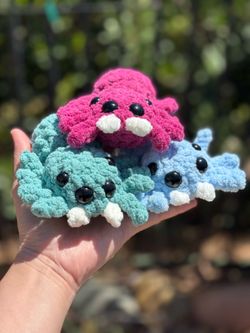 Colorful Jumping Spiders 🕷️ $10 each 🕷️ handmade 🕷️ crochet